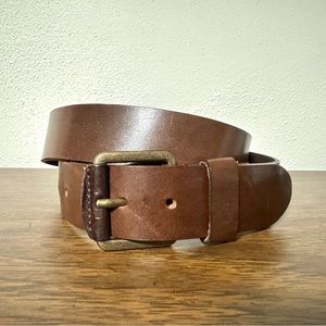 Mara Giordani genuine leather belt excellent condition made in Italy brown